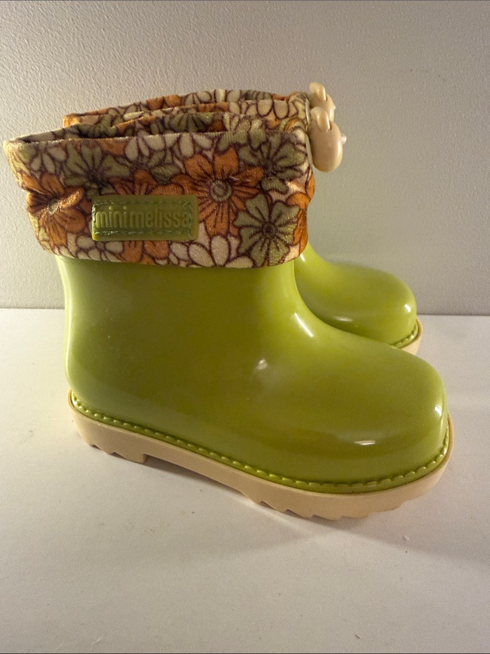 Mini Melissa retro galoshes rain boots